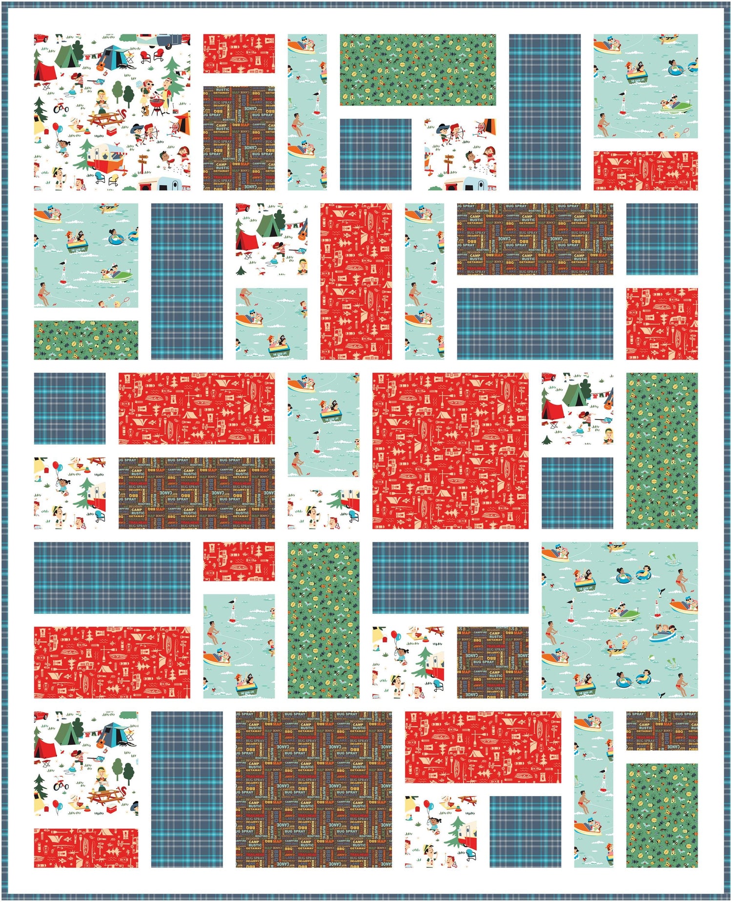 Jacks Blocks Quilt Kit