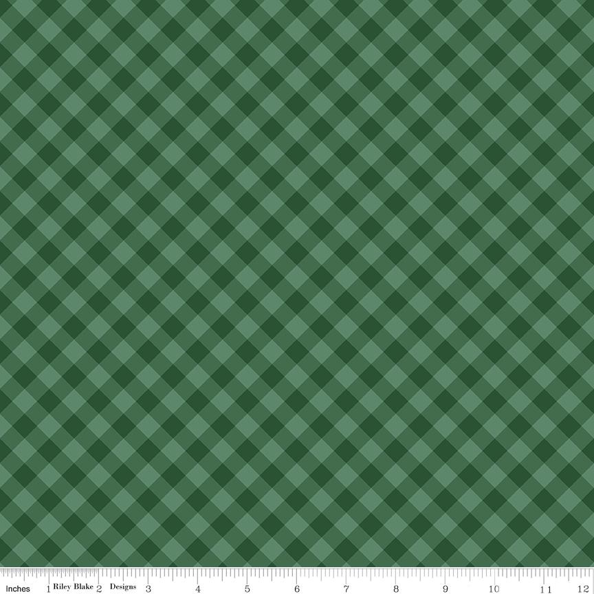 Christmas Time Plaid Forest by Dani Mogstad for Riley Blake Designs - C17824-FOREST