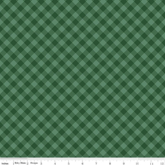 Christmas Time Plaid Forest by Dani Mogstad for Riley Blake Designs - C17824-FOREST