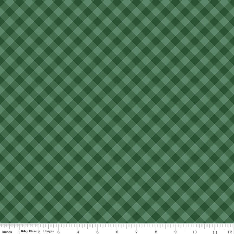 Christmas Time Plaid Forest by Dani Mogstad for Riley Blake Designs - C17824-FOREST