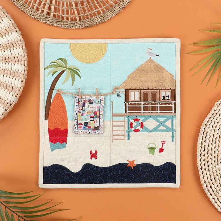 Home Sewn Volume 1 Machine Embroidery Designs & Embellishment Kit - Kimberbell Designs