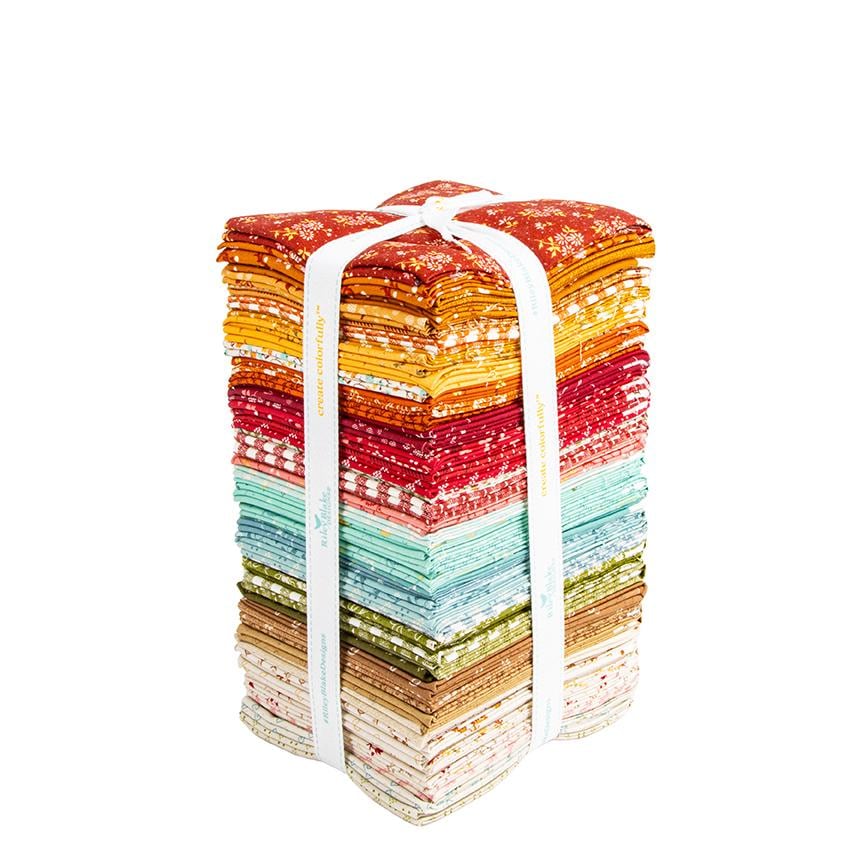 Baked With Love Fat Quarter Bundle by Lori Holt for Riley Blake Designs - FQ-17780-53 (53 pieces)