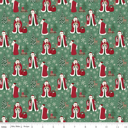 Christmas Time Main Green by Dani Mogstad for Riley Blake Designs - C17820-GREEN