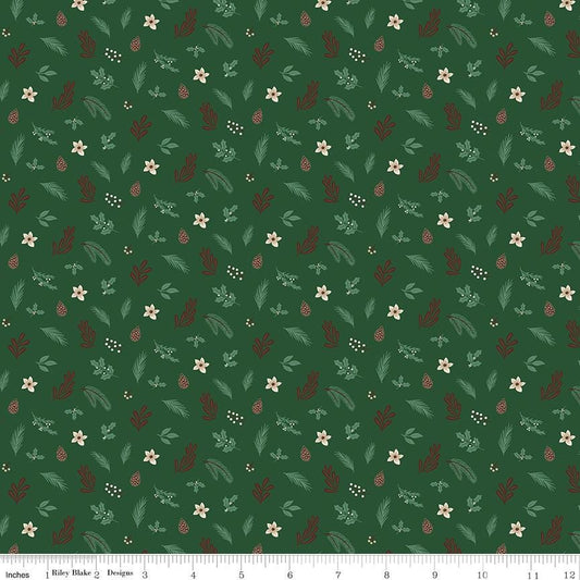 Christmas Time Foliage Forest by Dani Mogstad for Riley Blake Designs - C17823-FOREST