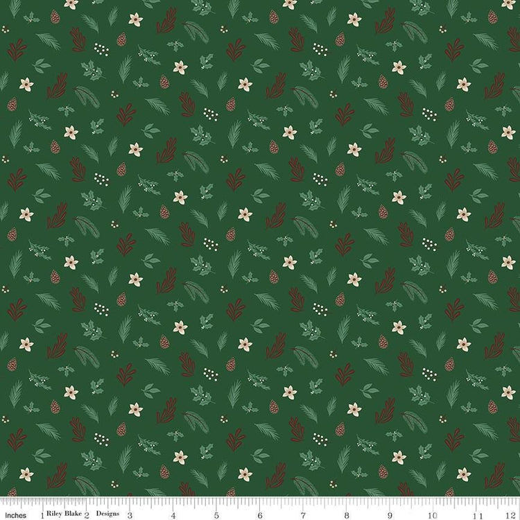Christmas Time Foliage Forest by Dani Mogstad for Riley Blake Designs - C17823-FOREST