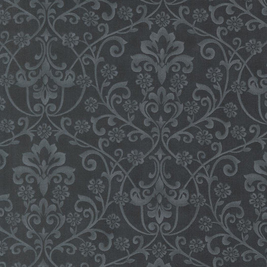 Breathtaking Blues Damask Midnight by 3 Sisters for Moda Fabrics - 44403 15