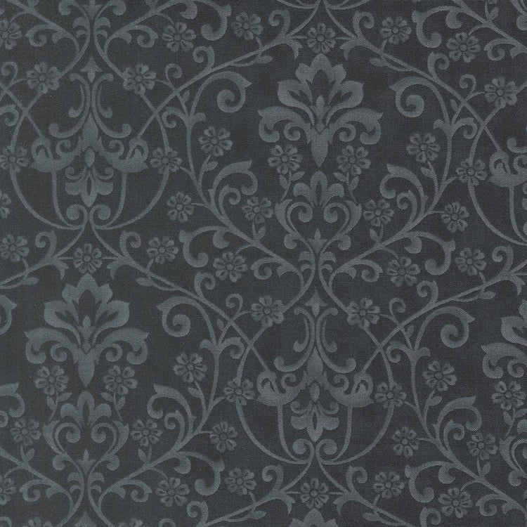 Breathtaking Blues Damask Midnight by 3 Sisters for Moda Fabrics - 44403 15
