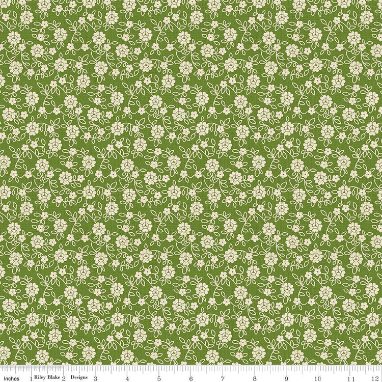 Baked With Love Family Olive by Lori Holt for Riley Blake Designs - C17781-OLIVE