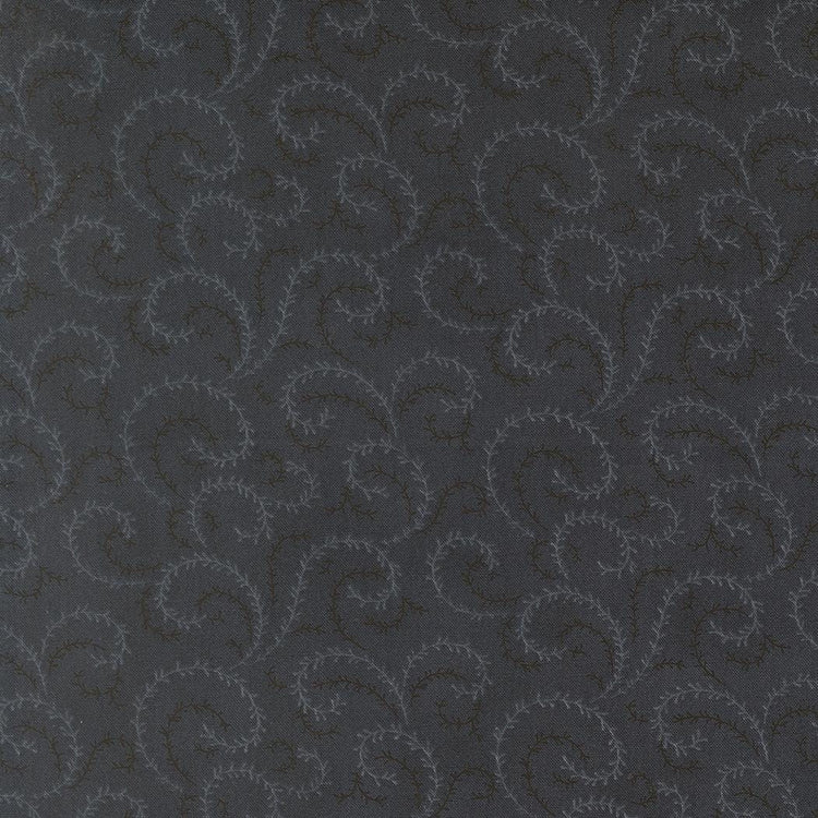 Breathtaking Blues Vine Blenders Midnight by 3 Sisters for Moda Fabrics - 44407 15