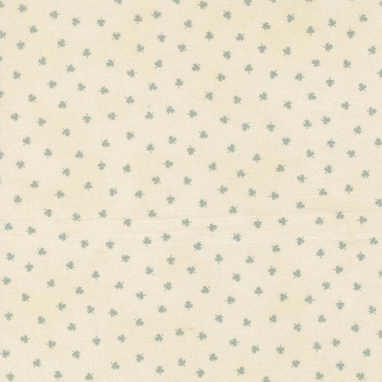 Breathtaking Blues Tiny Leaf Blenders Porcelain by 3 Sisters for Moda Fabrics - 44408 11