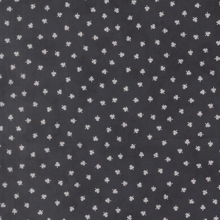 Breathtaking Blues Tiny Leaf Blenders Midnight by 3 Sisters for Moda Fabrics - 44408 15