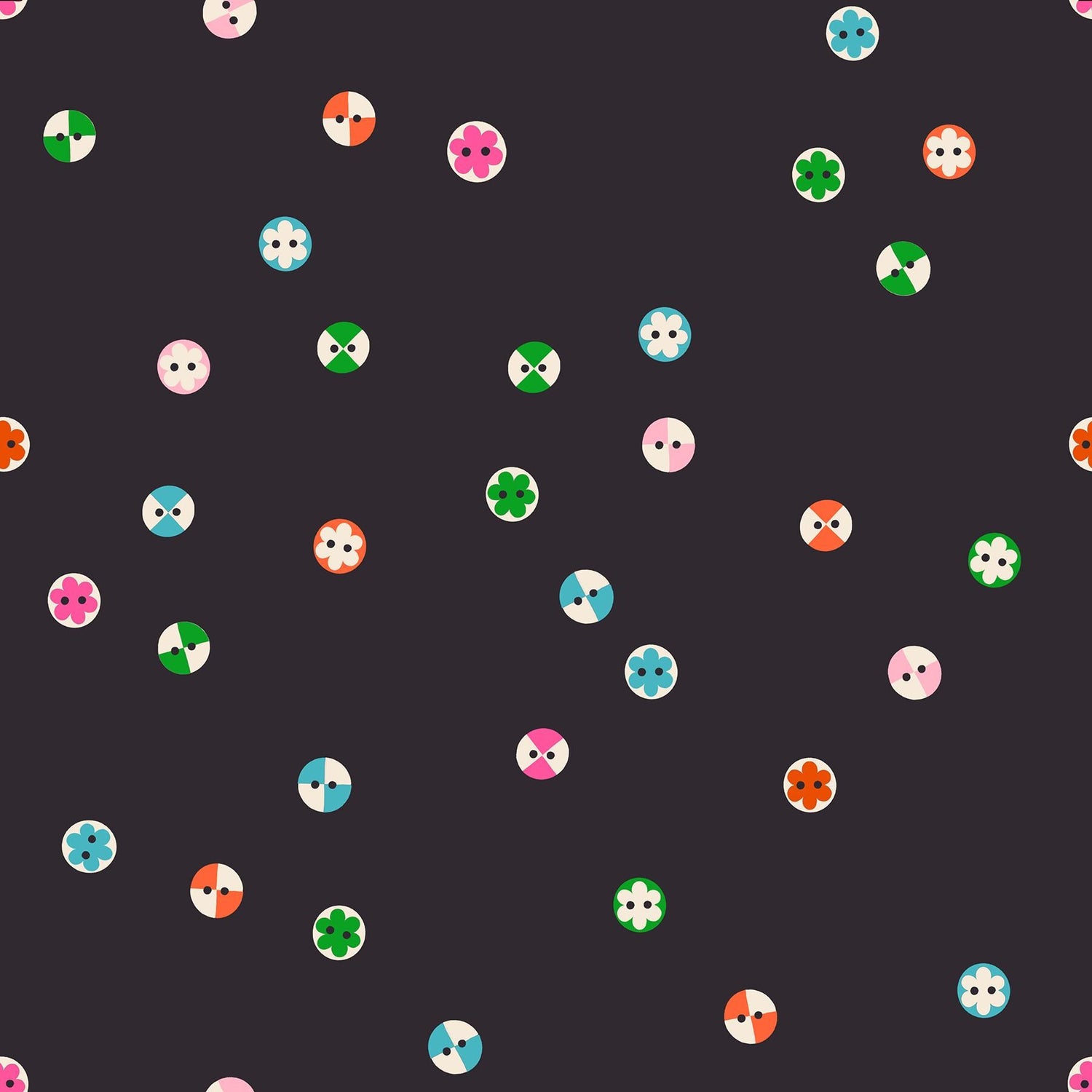1 800 Notion Buttons Novelty Notions Vintage Retro Cloudless by Ruby Star Society for Moda Fabrics - RS5208 17