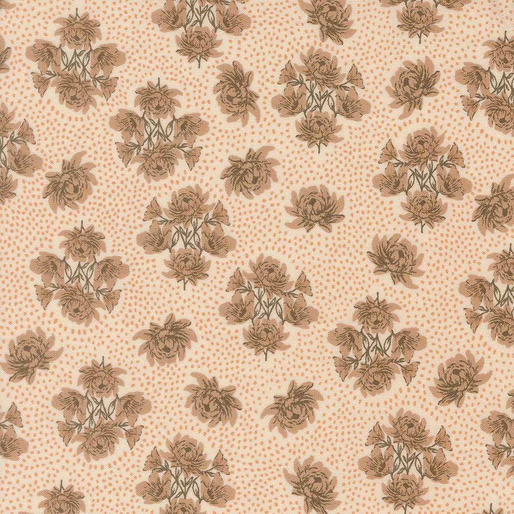 Wellspring Speckled Serenade Florals Dots Eggshell45672 11 by Fancy That Design House for Moda Fabrics - 45672 11