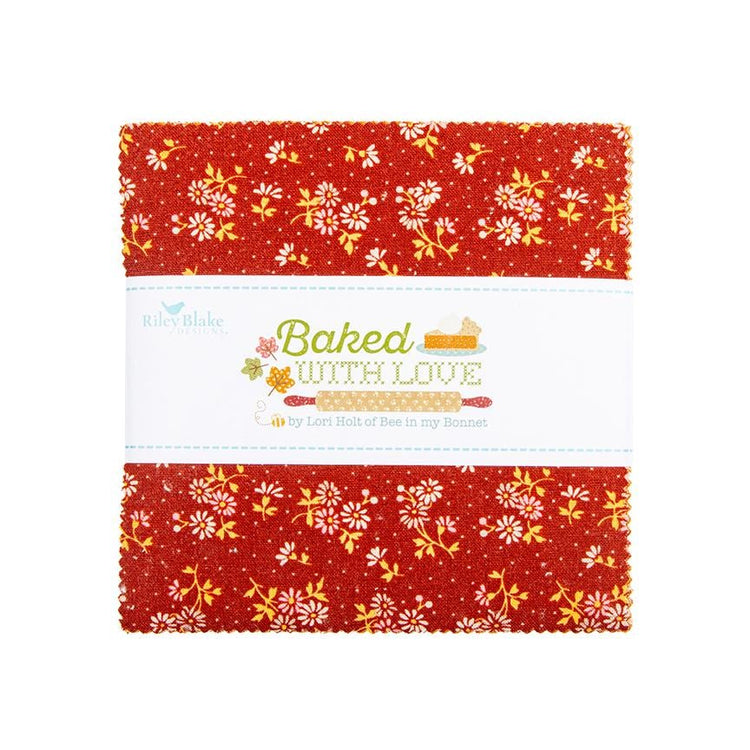 Baked With Love 5" Stacker by Lori Holt for Riley Blake Design Fabrics - 5-17780-42