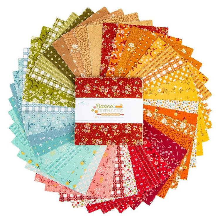 Baked With Love 5" Stacker by Lori Holt for Riley Blake Design Fabrics - 5-17780-42