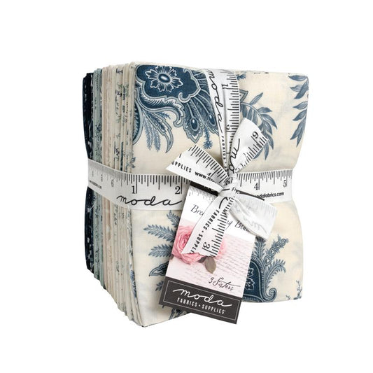Breathtaking Blues Fat Quarter Bundle by 3 Sisters for Moda Fabrics - 44400AB - 30 pieces