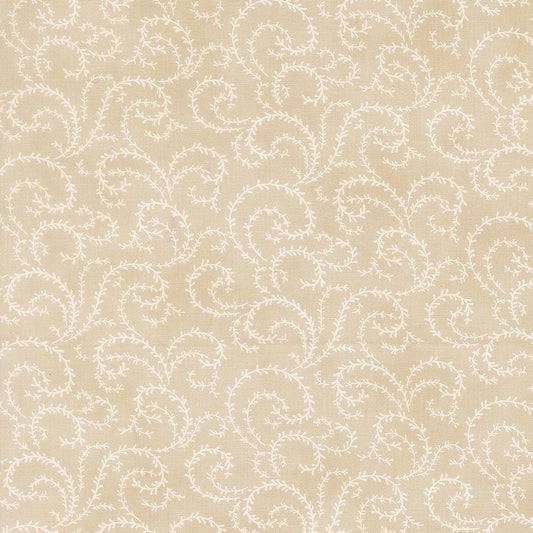 Breathtaking Blues Vine Blenders Ecru by 3 Sisters for Moda Fabrics - 44407 12