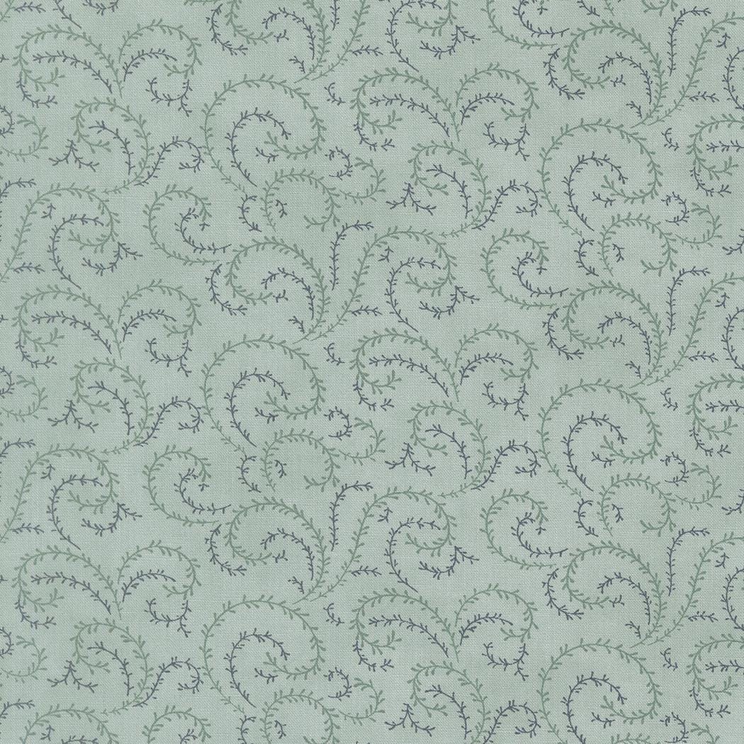 Breathtaking Blues Vine Blenders Sky by 3 Sisters for Moda Fabrics - 44407 13