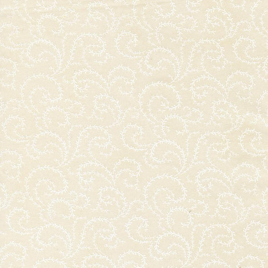 Breathtaking Blues Vine Blenders Porcelain White by 3 Sisters for Moda Fabrics - 44407 21