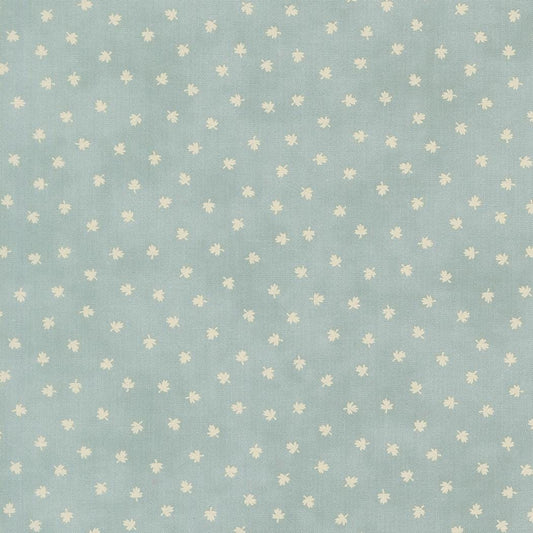 Breathtaking Blues Tiny Leaf Blenders Sky by 3 Sisters for Moda Fabrics - 44408 13