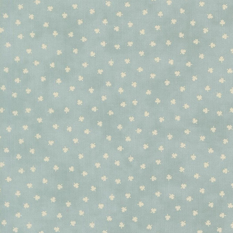 Breathtaking Blues Tiny Leaf Blenders Sky by 3 Sisters for Moda Fabrics - 44408 13