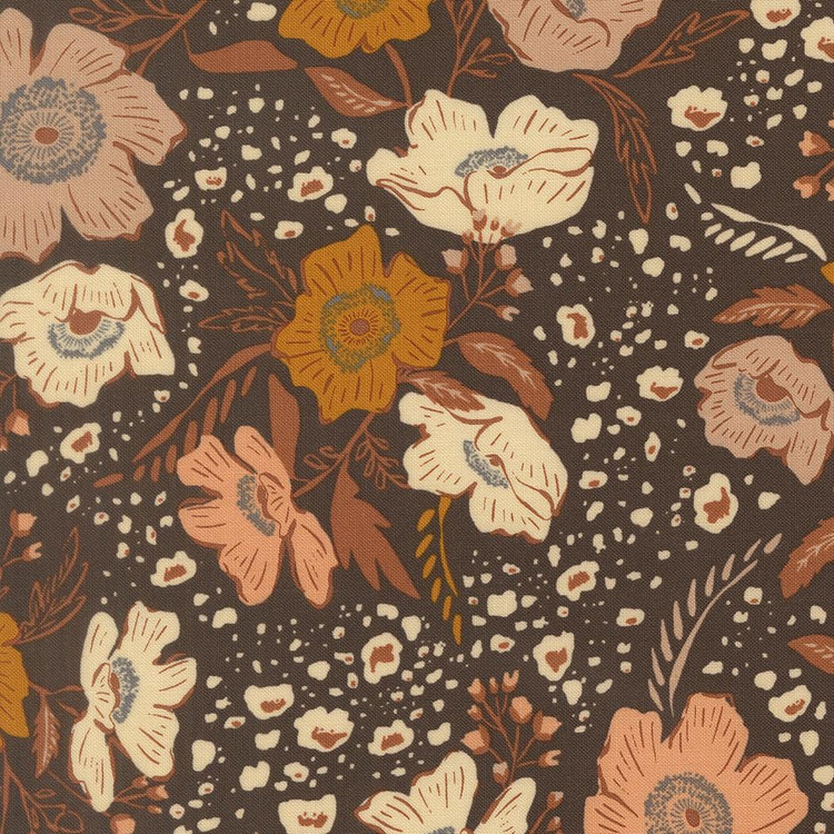 Wellspring Flora Flourish Florals Charcoal by Fancy That Design House for Moda Fabrics - 45670 19