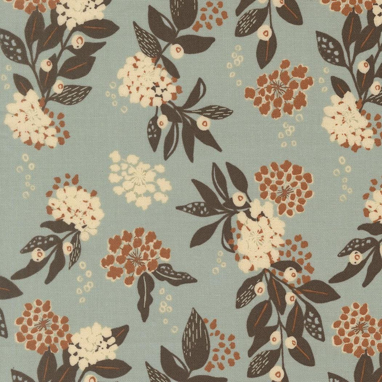 Wellspring Inflorescence Florals Storm by Fancy That Design House for Moda Fabrics - 45671 16