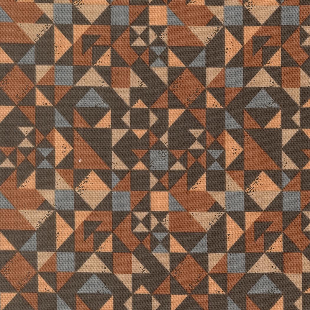 Wellspring Quilt Blocked Geometrics Charcoal by Fancy That Design House for Moda Fabrics - 45673 19