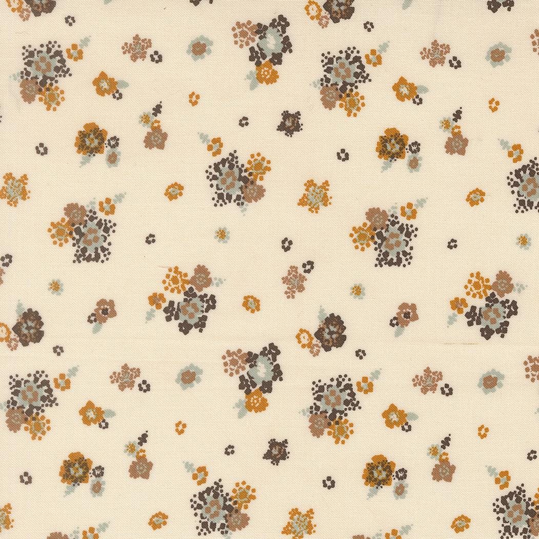 Wellspring Micro Bloom Small Floral Eggshell by Fancy That Design House for Moda Fabrics - 45675 11