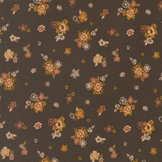 Wellspring Micro Bloom Small Floral Charcoal by Fancy That Design House for Moda Fabrics - 45675 19