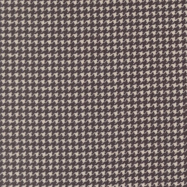 Flannel Gatherings Hounds Tooth Blenders Basic Titanium by Primitive Gatherings for Moda Fabrics - 49340 26F