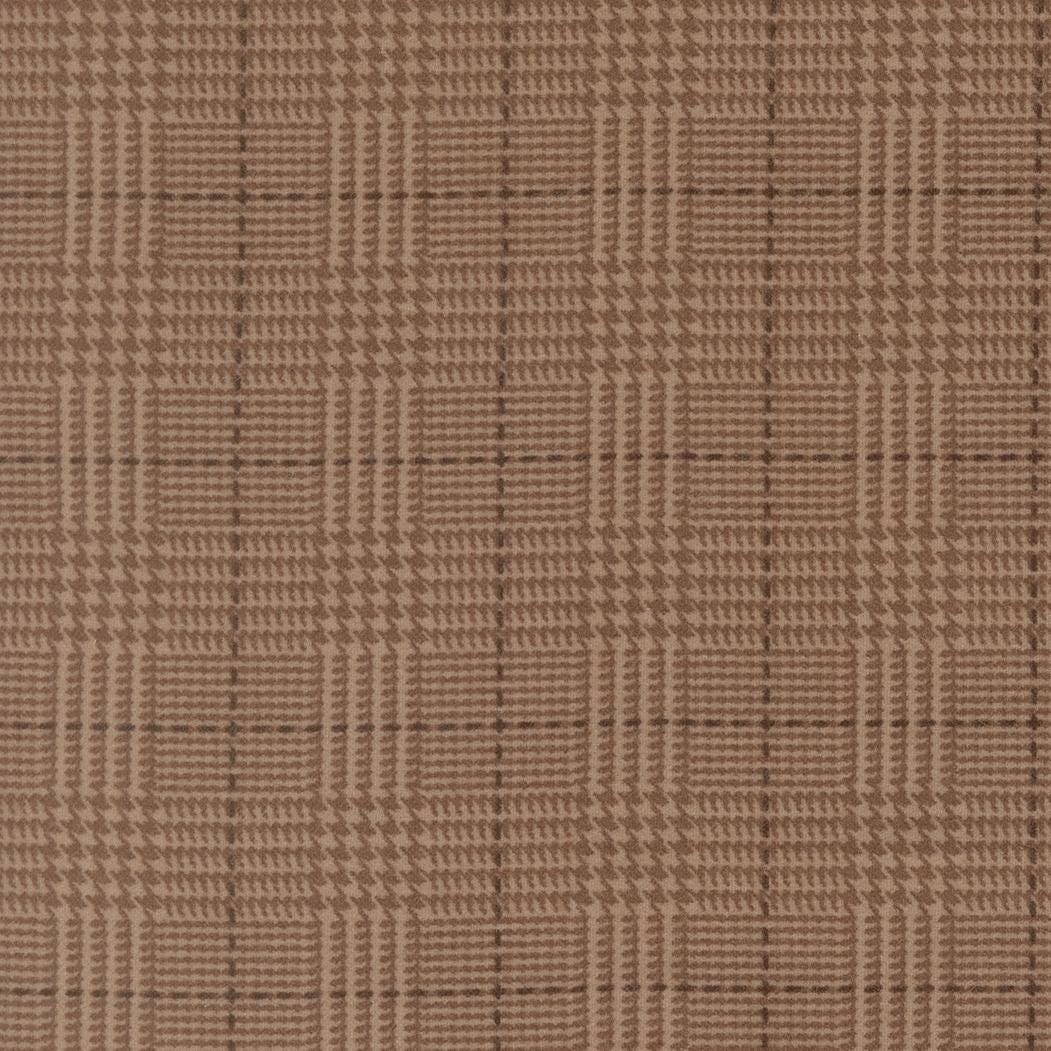 Flannel Gatherings Plaid Checks and Plaids Basic Taupe by Primitive Gatherings for Moda Fabrics - 49341 17F