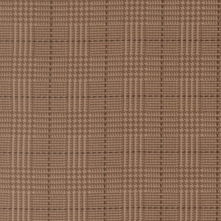 Flannel Gatherings Plaid Checks and Plaids Basic Taupe by Primitive Gatherings for Moda Fabrics - 49341 17F