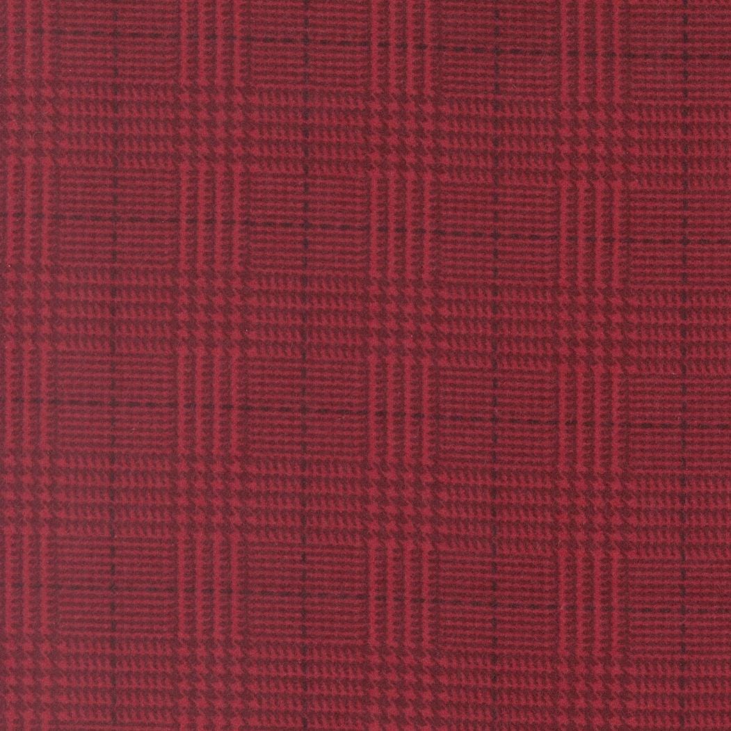 Flannel Gatherings Plaid Checks and Plaids Basic Brick by Primitive Gatherings for Moda Fabrics - 49341 20F