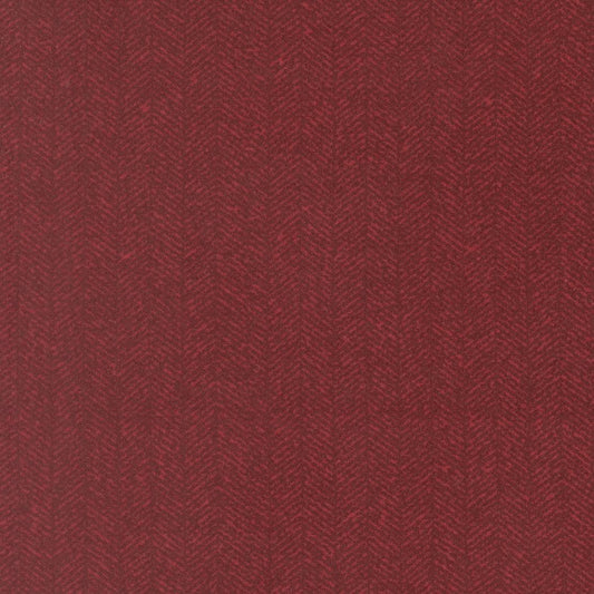 Flannel Gatherings Herringbone Basic Brick by Primitive Gatherings for Moda Fabrics - 49342 20F