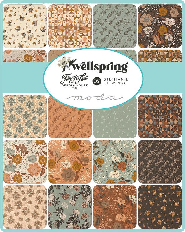 Wellspring Layer Cake by Fancy That Design House for Moda Fabrics - 45670LC - 42 pieces