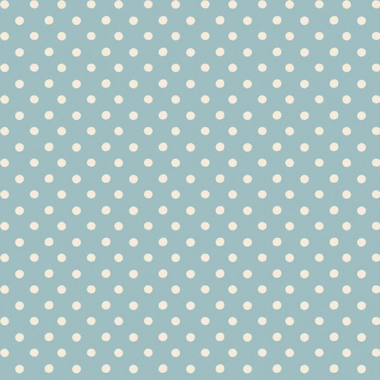 Cath Kidston® Signature Collection Button Spot Blue by Cath Kidston® for Riley Blake Designs - C18374-BLUE