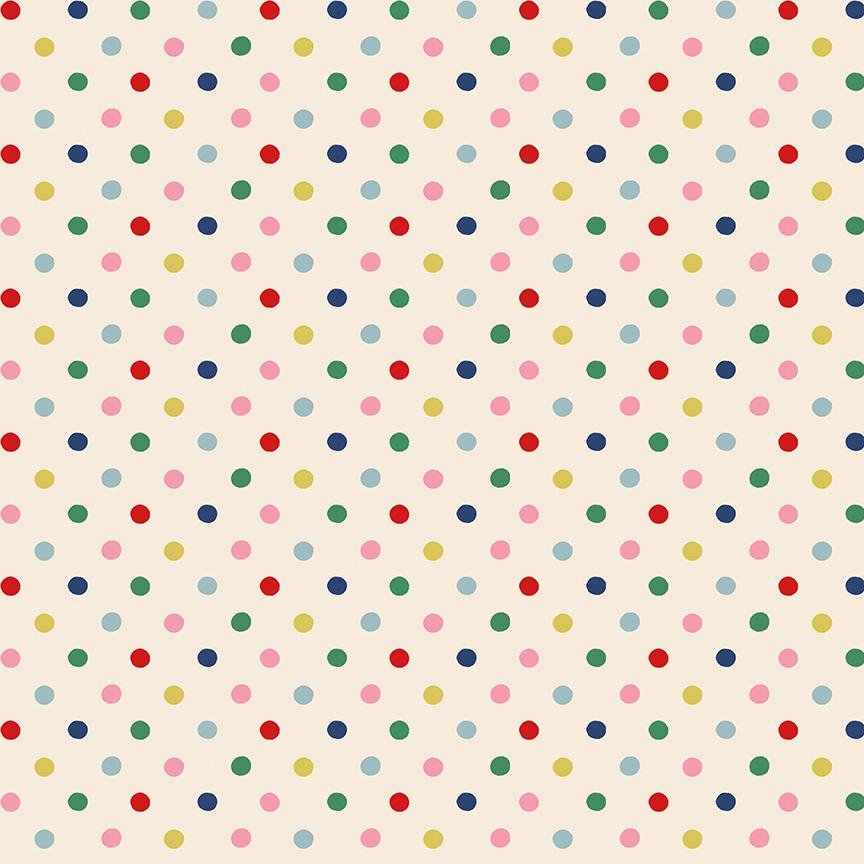 Cath Kidston® Signature Collection Button Spot Multi by Cath Kidston® for Riley Blake Designs - C18374-MULTI