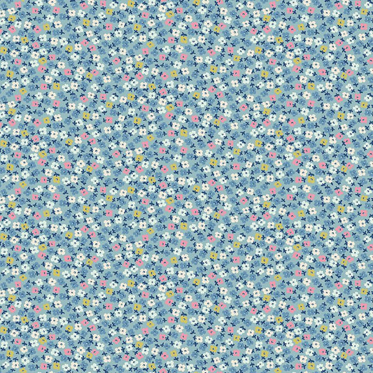 Cath Kidston® Signature Collection Teeny One Blue by Cath Kidston® for Riley Blake Designs - C18376-BLUE