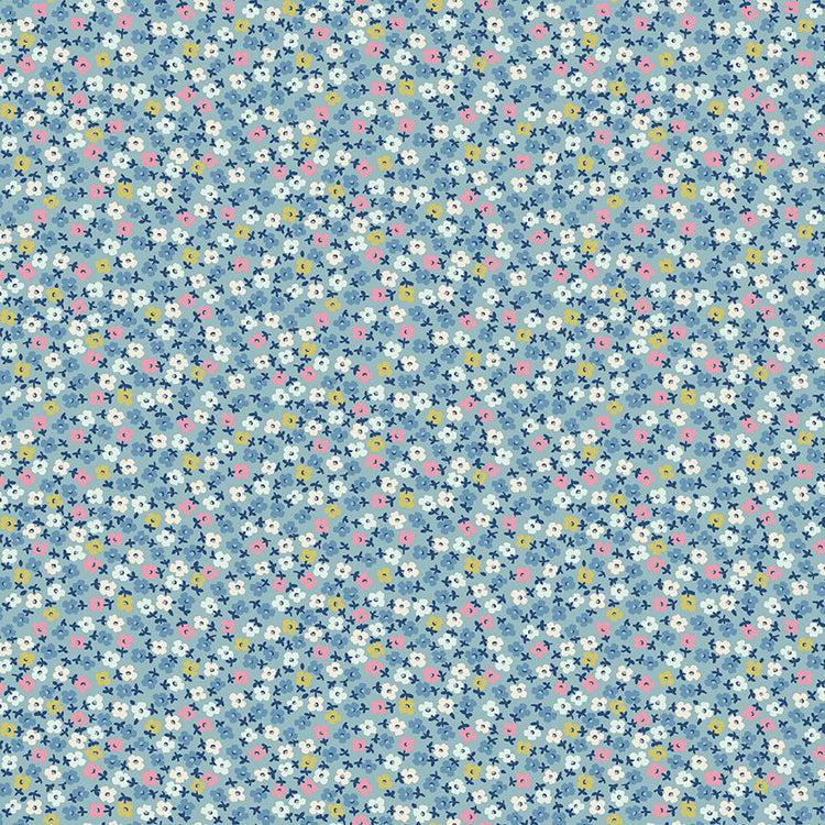 Cath Kidston® Signature Collection Teeny One Blue by Cath Kidston® for Riley Blake Designs - C18376-BLUE