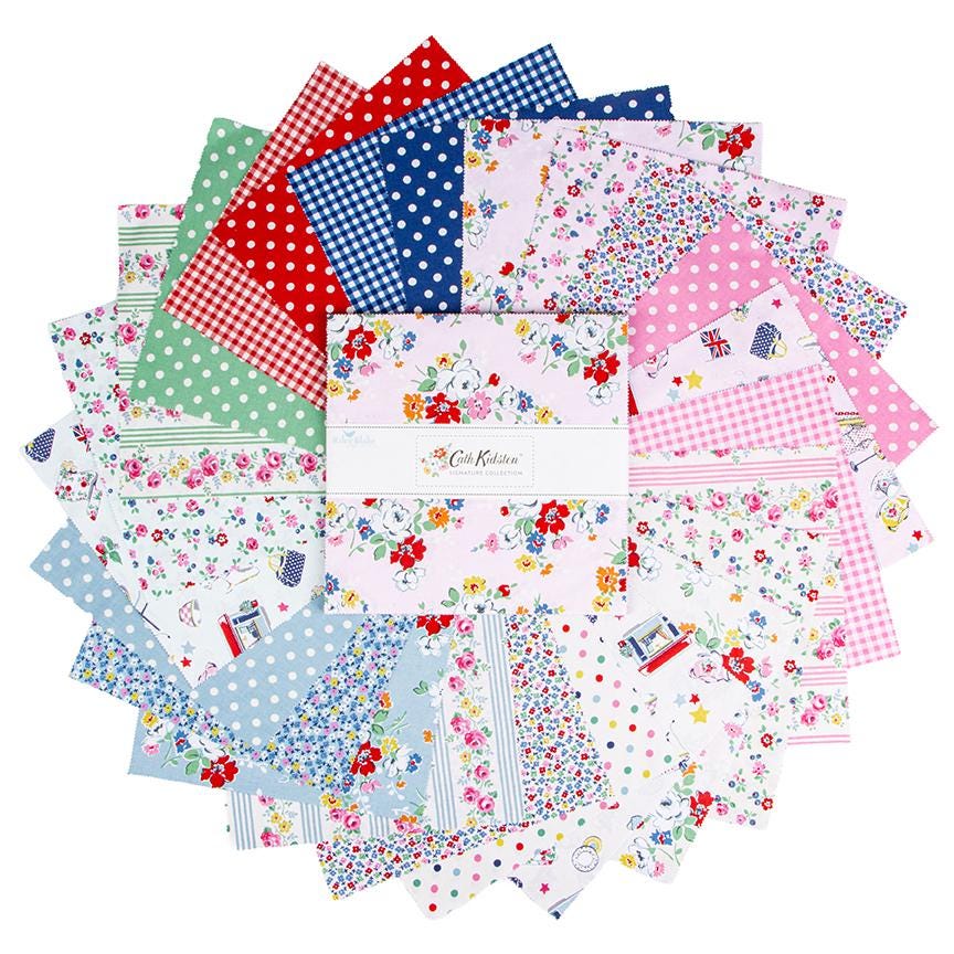 Cath Kidston® Signature Collection 10" Stacker by Cath Kidston® for Riley Blake Deisgn Fabrics - 10-18370-42 (42 pieces)