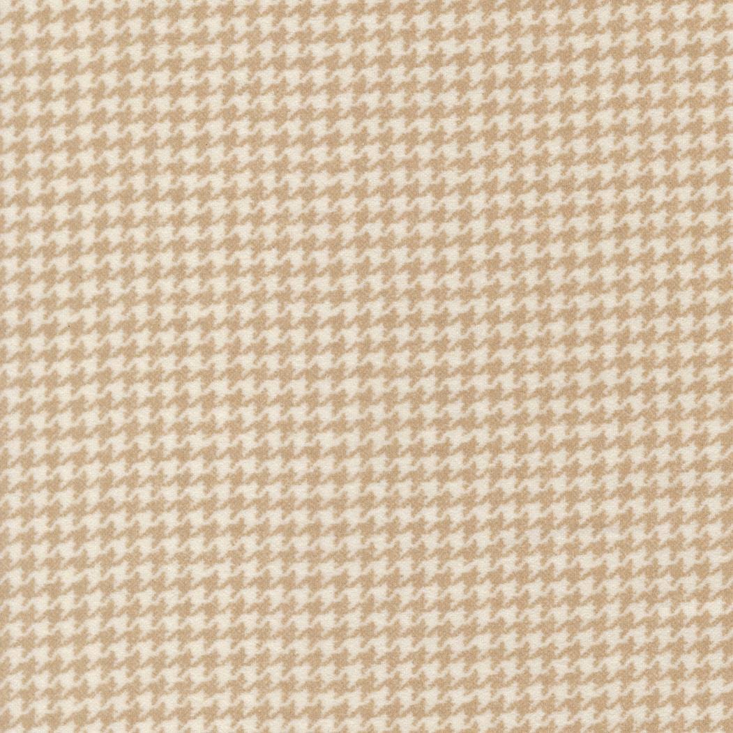 Flannel Gatherings Hounds Tooth Blenders Basic Cream by Primitive Gatherings for Moda Fabrics - 49340 11F