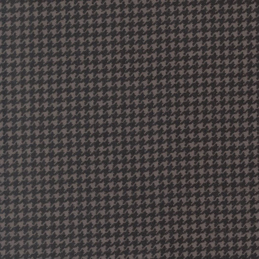 Flannel Gatherings Hounds Tooth Blenders Basic Blackbird by Primitive Gatherings for Moda Fabrics - 49340 16F