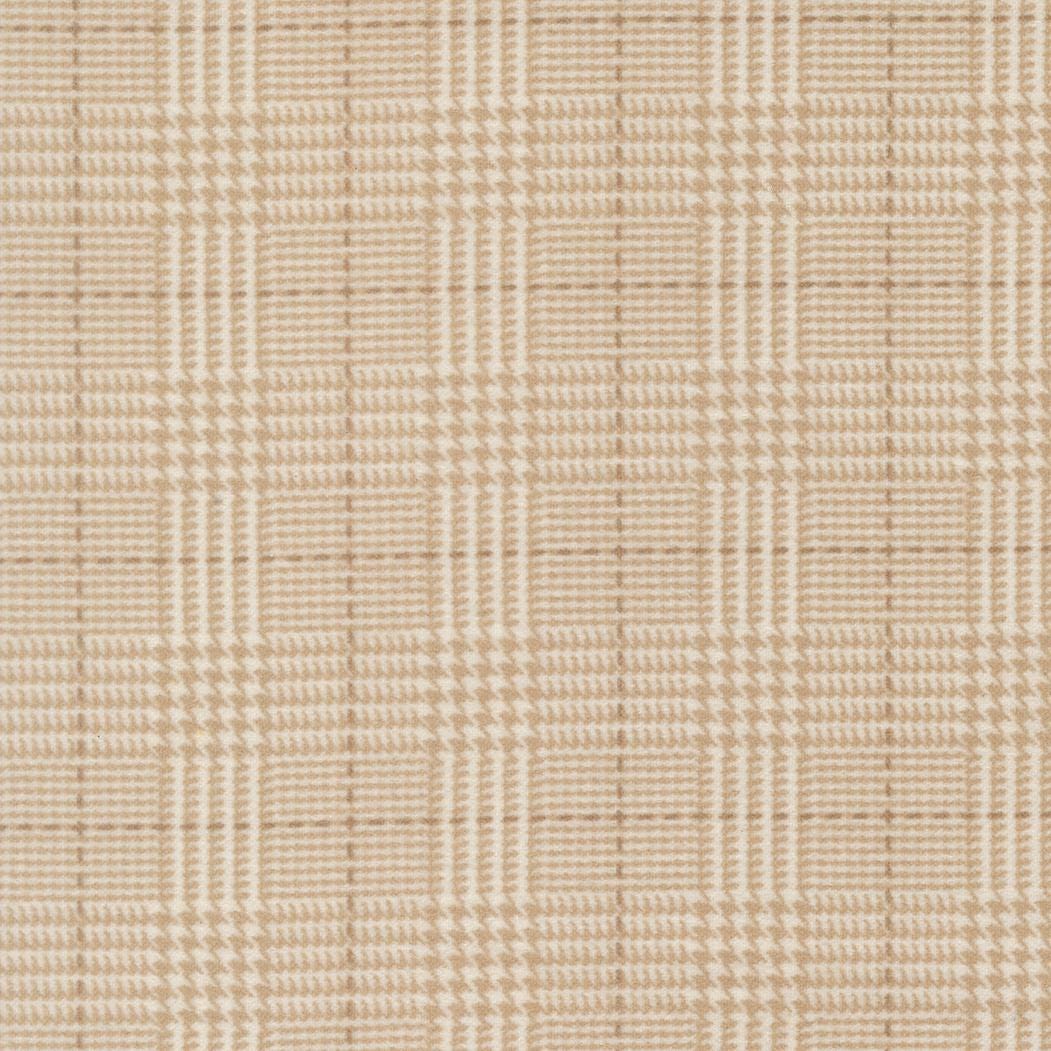 Flannel Gatherings Plaid Checks and Plaids Basic Cream by Primitive Gatherings for Moda Fabrics - 49341 11F