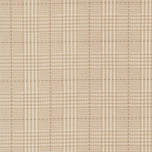 Flannel Gatherings Plaid Checks and Plaids Basic Cream by Primitive Gatherings for Moda Fabrics - 49341 11F