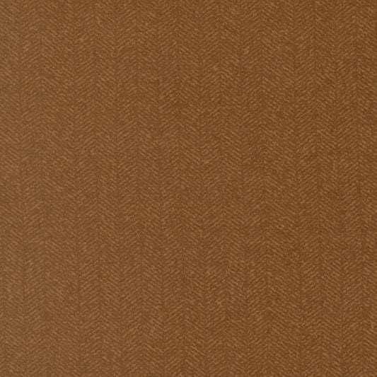 Flannel Gatherings Herringbone Basic Mustard by Primitive Gatherings for Moda Fabrics - 49342 18F