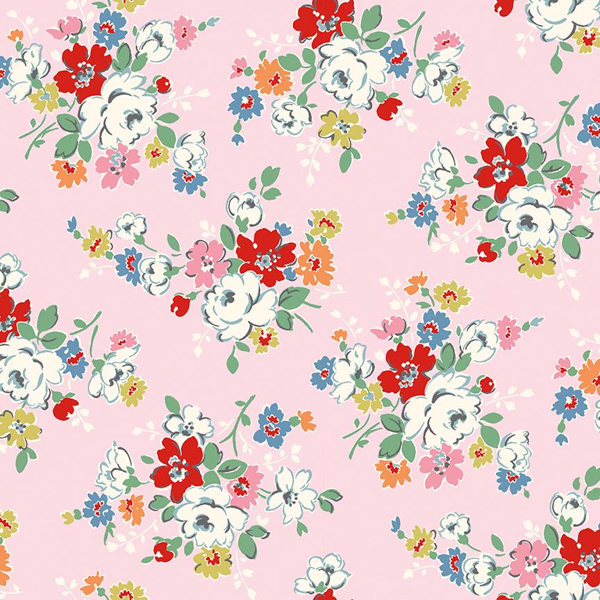 Cath Kidston® Signature Collection Clifton Rose Pink by Cath Kidston® for Riley Blake Designs - C18370-PINK