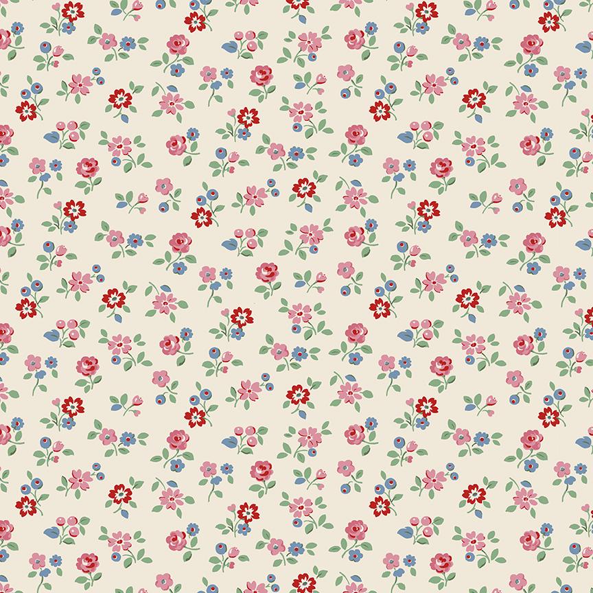 Cath Kidston® Signature Collection Arlington Ditsy Cream by Cath Kidston® for Riley Blake Designs - C18373-CREAM
