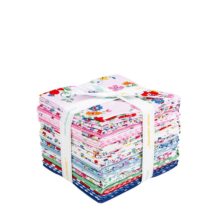 Cath Kidston® Signature Collection Fat Quarter Bundle by Cath Kidston® for Riley Blake Designs - FQ-18370-24 (24 pieces)