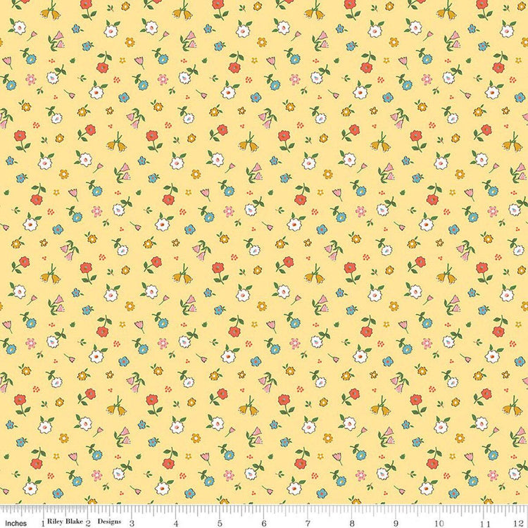 Cotton Nook Pretty Sunshine by Minki Kim for Riley Blake Designs - C17974-SUNSHINE